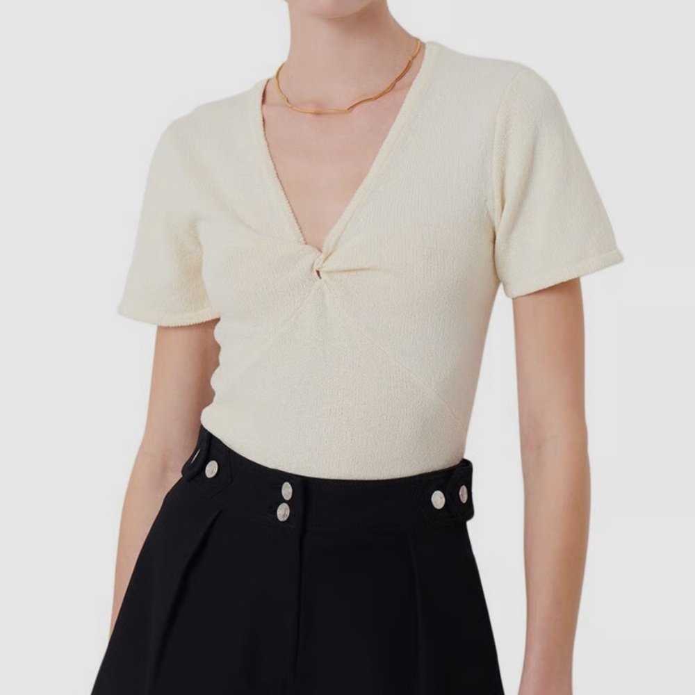 Derek Lam 10 Crosby Knit Crop Top
